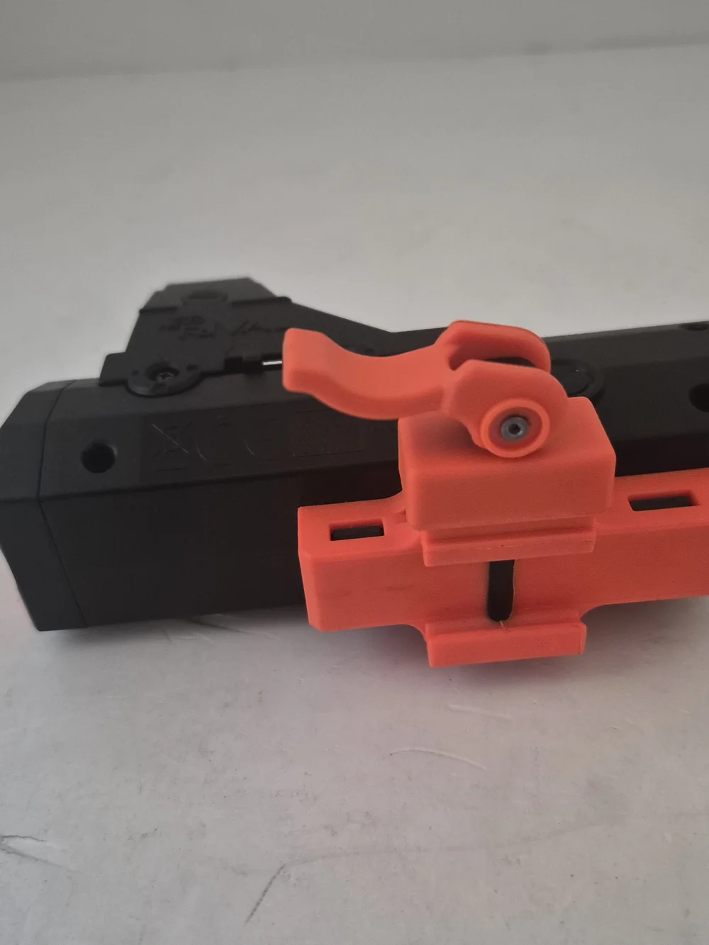 Nerf Rival Red Dot Sight- Black and Orange Compact Optic